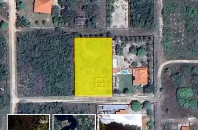 (te0051) terreno de 2.772 m² com 2 frentes em aquiraz/ce