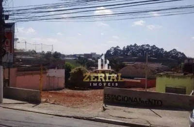 Terreno para alugar, 1765 m² por r$ 21.076,80/mês - campestre - santo andré/sp