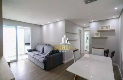 Apartamento com 2 dormitórios à venda, 65 m² por r$ 795.000,00 - boa vista - são caetano do sul/sp