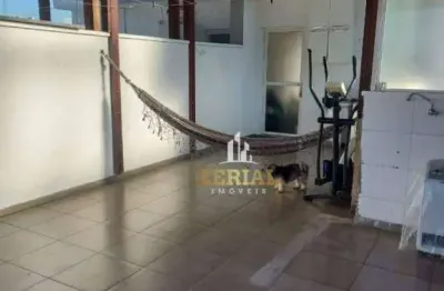 Cobertura à venda, 100 m² por r$ 330.000,00 - vila junqueira - santo andré/sp