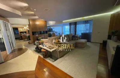Apartamento com 4 dormitórios à venda, 304 m² por r$ 6.360.000,00 - cerâmica - são caetano do sul/sp