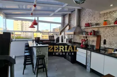Cobertura à venda, 160 m² por r$ 1.170.000,00 - santa maria - são caetano do sul/sp