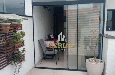 Cobertura à venda, 79 m² por r$ 485.000,00 - santa maria - santo andré/sp