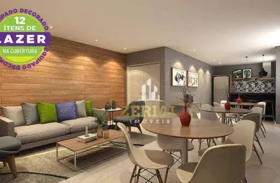 Apartamento à venda, 42 m² por r$ 357.000,00 - vila sacadura cabral - santo andré/sp