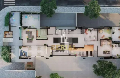 Apartamento à venda, 42 m² por r$ 310.000,00 - vila palmares - santo andré/sp