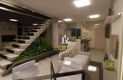 Sobrado com 3 dormitórios à venda, 129 m² por r$ 689.900,00 - vila curuçá - santo andré/sp