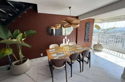 Cobertura com 2 dormitórios à venda, 134 m² por r$ 1.340.000,00 - centro - são caetano do sul/sp