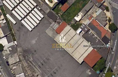 Terreno para alugar, 7027 m² por r$ 56.191,00/mês - vila camilópolis - santo andré/sp
