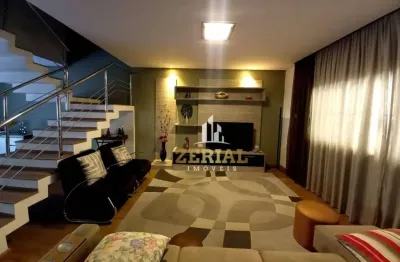 Sobrado com 4 dormitórios à venda, 261 m² por r$ 2.950.000,00 - cerâmica - são caetano do sul/sp