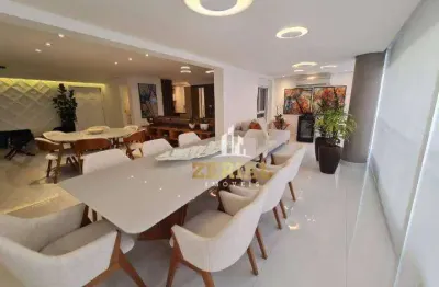 Apartamento com 3 dormitórios à venda, 198 m² por r$ 3.700.000,00 - cerâmica - são caetano do sul/sp