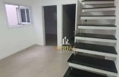 Cobertura à venda, 152 m² por r$ 636.000,00 - vila camilópolis - santo andré/sp