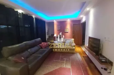 Sobrado com 3 dormitórios à venda, 240 m² por r$ 1.170.000,00 - vila scarpelli - santo andré/sp
