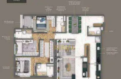 Apartamento à venda, 120 m² por r$ 1.422.000,00 - mooca - são paulo/sp