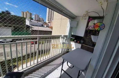 Apartamento com 2 dormitórios à venda, 59 m² por r$ 490.000,00 - campestre - santo andré/sp