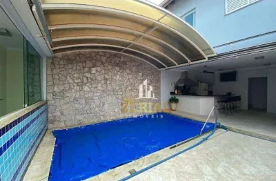 Sobrado com 4 dormitórios à venda, 224 m² por r$ 2.450.000,00 - olímpico - são caetano do sul/sp