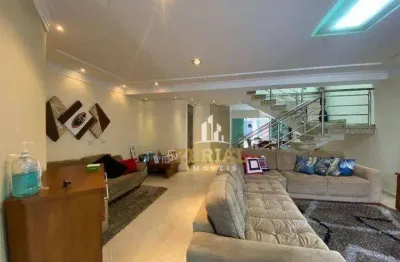 Sobrado com 4 dormitórios à venda, 224 m² por r$ 2.450.000,00 - olímpico - são caetano do sul/sp