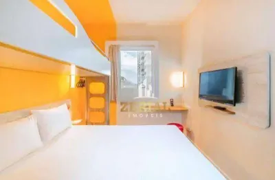 Hotel com 1 dormitório à venda, 24 m² por r$ 192.000,00 - barcelona - são caetano do sul/sp