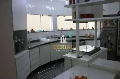 Sobrado com 4 dormitórios à venda, 500 m² por r$ 3.200.000,00 - jardim são caetano - são caetano do sul/sp