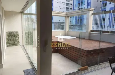 Cobertura com 3 dormitórios à venda, 160 m² por r$ 1.383.000,00 - santa maria - são caetano do sul/sp