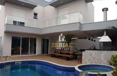 Sobrado com 4 dormitórios à venda, 450 m² por r$ 3.950.000,00 - jardim são caetano - são caetano do sul/sp