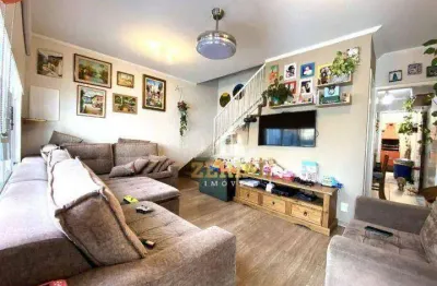 Sobrado com 3 dormitórios à venda, 112 m² por r$ 1.000.000,00 - santa paula - são caetano do sul/sp