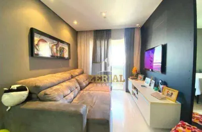 Apartamento à venda, 69 m² por r$ 635.000,00 - olímpico - são caetano do sul/sp