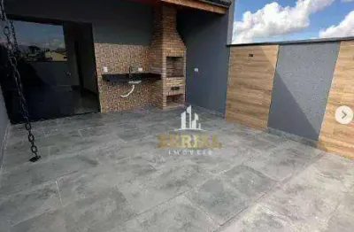 Cobertura com 2 dormitórios à venda, 96 m² por r$ 455.000,00 - parque oratório - santo andré/sp