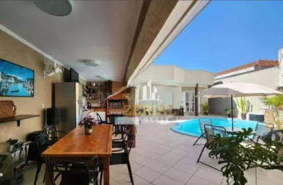 Sobrado com 4 dormitórios à venda, 300 m² por r$ 2.200.000,00 - santa maria - são caetano do sul/sp