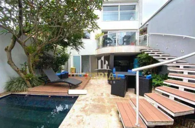 Sobrado à venda, 380 m² por r$ 2.800.000,00 - olímpico - são caetano do sul/sp