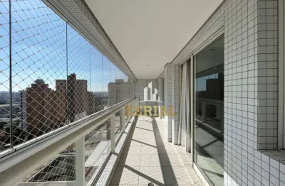 Apartamento para alugar, 173 m² por r$ 10.504,43/mês - santa paula - são caetano do sul/sp