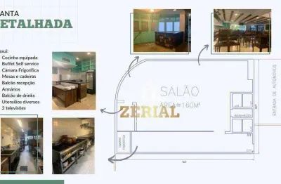 Salão para alugar, 165 m² por r$ 12.353,00/mês - santa paula - são caetano do sul/sp