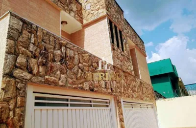 Sobrado para alugar, 300 m² por r$ 6.400,00/mês - jardim seckler - são paulo/sp