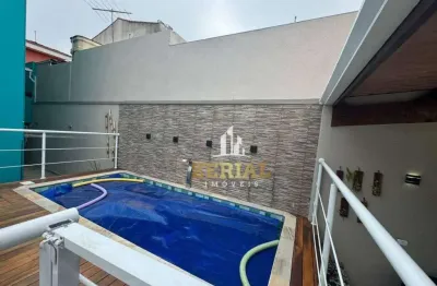 Sobrado com 3 dormitórios à venda, 442 m² por r$ 2.690.000,00 - osvaldo cruz - são caetano do sul/sp