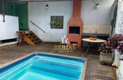 Sobrado com 3 dormitórios à venda, 292 m² por r$ 1.600.000,00 - santa maria - são caetano do sul/sp