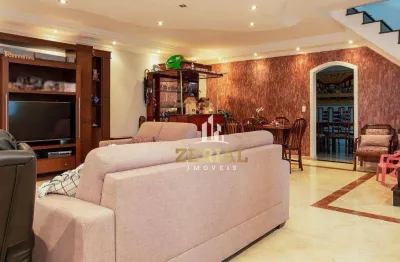 Sobrado com 3 dormitórios à venda, 367 m² por r$ 1.580.000,00 - campestre - santo andré/sp