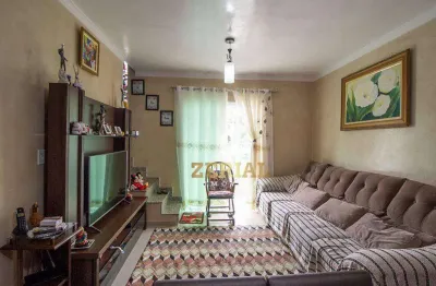 Cobertura com 3 dormitórios à venda, 170 m² por r$ 690.000,00 - jardim stella - santo andré/sp