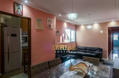 Cobertura à venda, 134 m² por r$ 555.000,00 - utinga - santo andré/sp