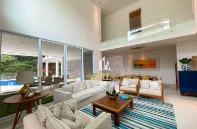 Sobrado com 6 dormitórios à venda, 490 m² por r$ 8.000.000,00 - riviera de são lourenço - bertioga/sp
