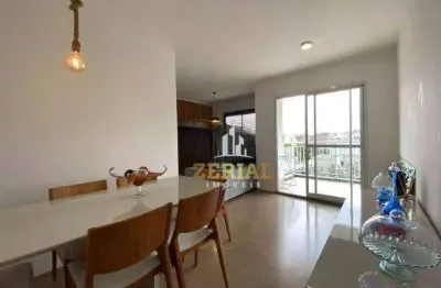 Apartamento com 2 dormitórios para alugar, 68 m² por R$ 6.328,68/mês - Cerâmica - São Caetano do Sul/SP