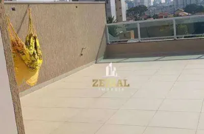 Cobertura à venda, 100 m² por r$ 605.000,00 - campestre - santo andré/sp