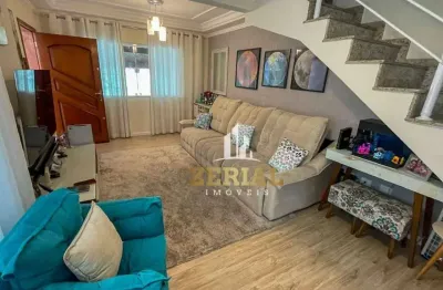Sobrado com 4 dormitórios à venda, 280 m² por r$ 1.490.000,00 - parque das nações - santo andré/sp