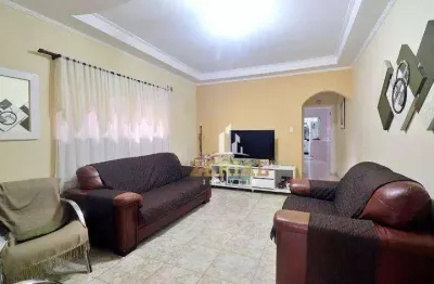 Sobrado à venda, 166 m² por r$ 1.020.000,00 - campestre - santo andré/sp