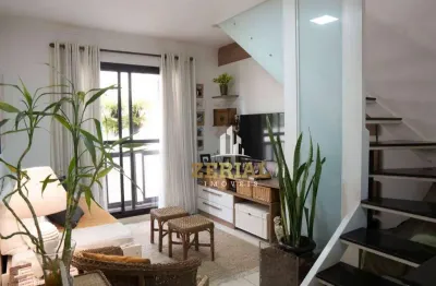 Cobertura à venda, 160 m² por r$ 1.100.000,00 - santa maria - são caetano do sul/sp