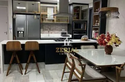 Apartamento com 3 dormitórios à venda, 90 m² por r$ 850.000,00 - vila assunção - santo andré/sp