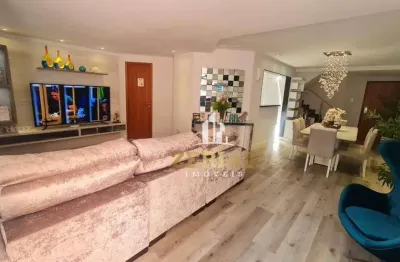 Apartamento duplex com 2 dormitórios à venda, 170 m² por r$ 1.700.000 - jardim - santo andré/sp