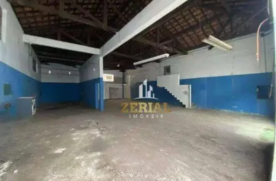 Galpão, 2800 m² - venda por r$ 26.000.000,00 ou aluguel por r$ 74.600,00/mês - santo antônio - são caetano do sul/sp