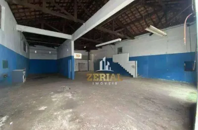 Galpão, 2800 m² - venda por r$ 26.000.000,00 ou aluguel por r$ 74.600,00/mês - santo antônio - são caetano do sul/sp