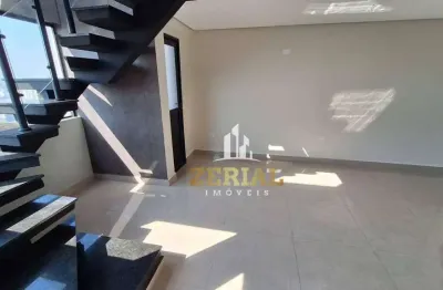 Cobertura à venda, 68 m² por r$ 699.000,00 - campestre - santo andré/sp