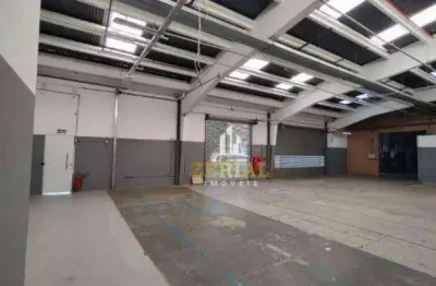 Galpão para alugar, 1662 m² por r$ 51.025,00/mês - rudge ramos - são bernardo do campo/sp