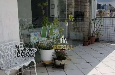 Cobertura com 3 dormitórios à venda, 146 m² por r$ 900.000,00 - barcelona - são caetano do sul/sp